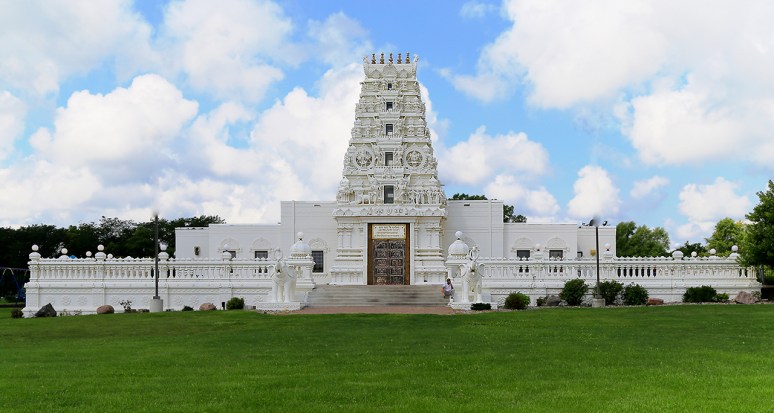 Hindu Temple & Cultural Center of IOWA. Photo By Raj H.