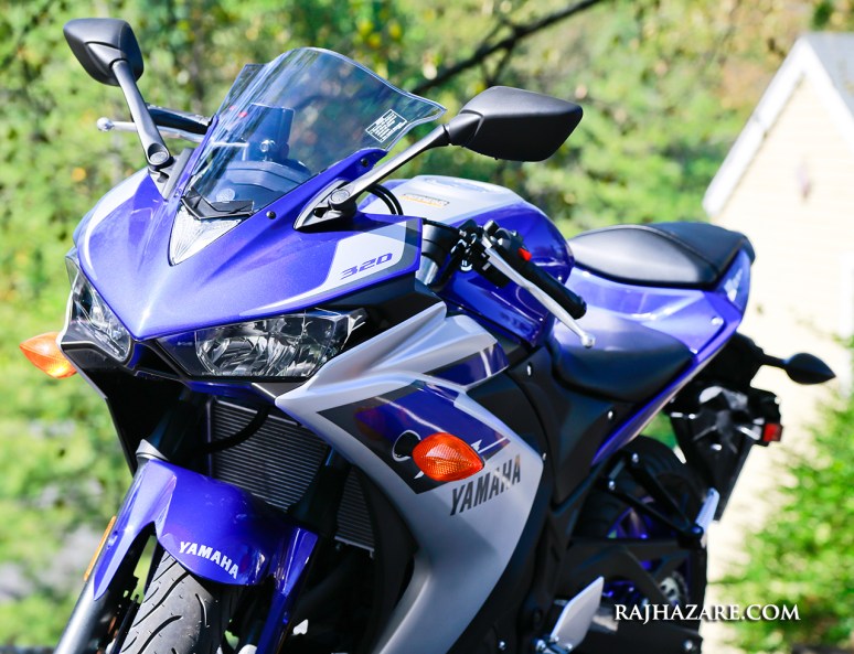 2015 Yamaha R3. Photo by Raj H. 