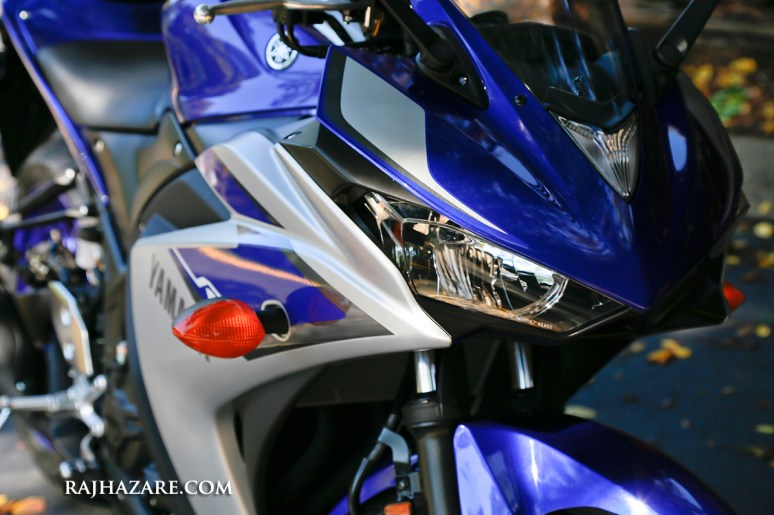 2015 Yamaha R3. Photo by Raj H. 