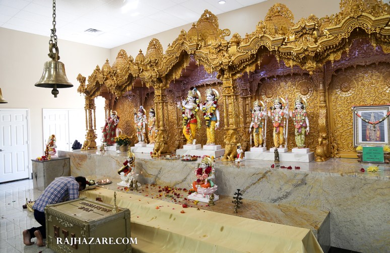 Hindu Temple of Lubbock. TX. Photo by Raj H. 